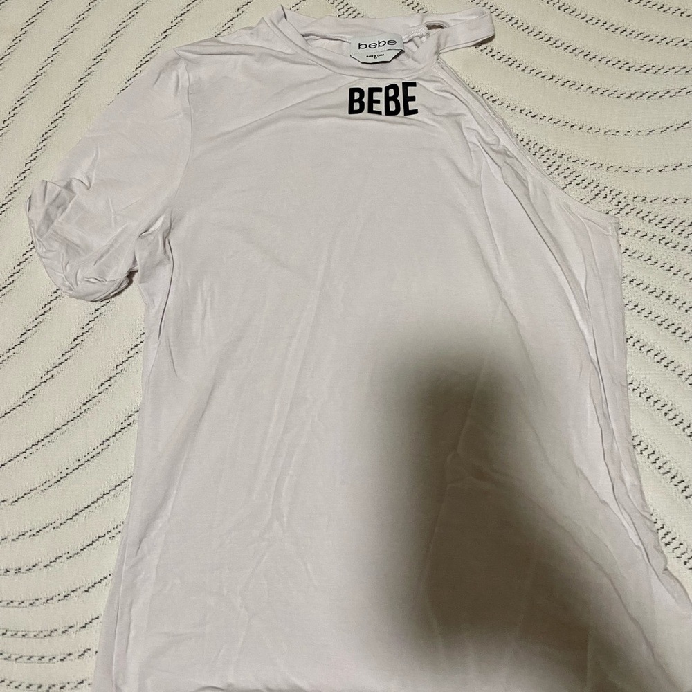 Bebe one shoulder top